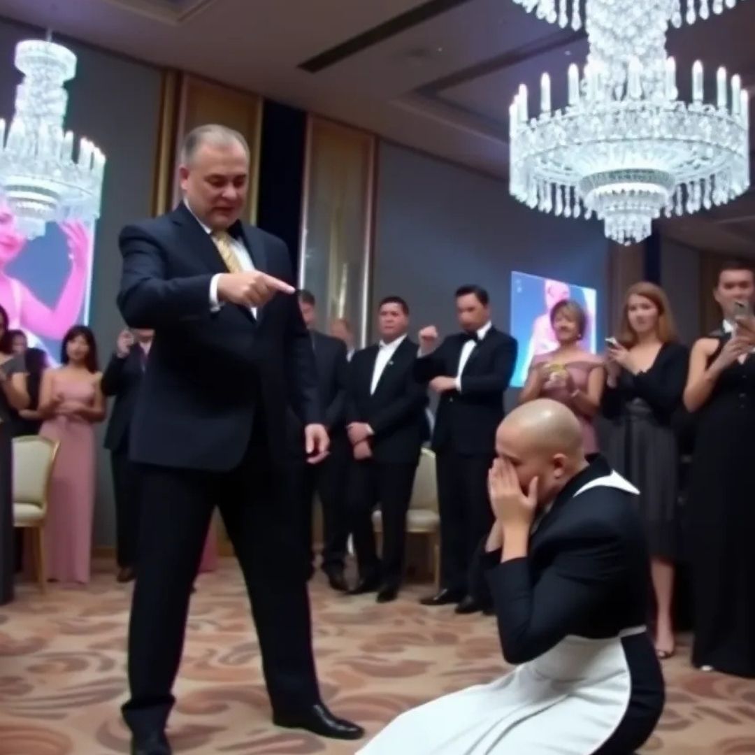 A Waitress Spilled Champagne on the Wrong Man… He HUMILIATED Her and SHAVED HER HEAD — but He Never Expected What She Already Knew About Him