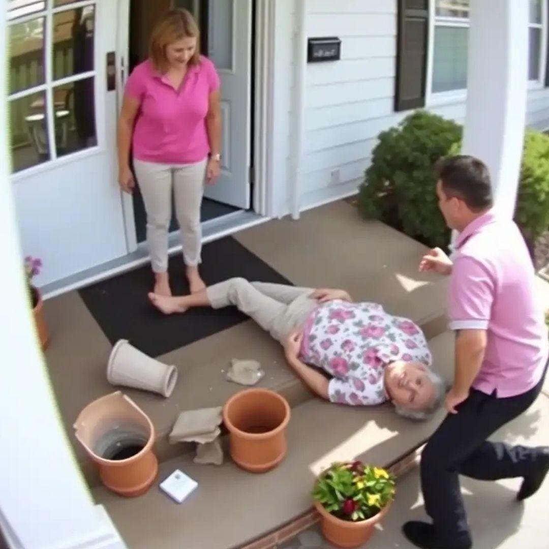 I never imagined the day my own daughter would drag me by the hair and throw me out like trash. I came on a quiet Sunday to drop off papers, believing I was still her mother. Instead, my son-in-law’s fist sent me to the floor while neighbors watched in silence. “Leave,” my daughter hissed in my ear, her voice colder than a stranger’s. “It’s three million. You’re not getting a cent.” As the door slammed behind me and blood filled my mouth, they thought fear would keep me quiet. They didn’t notice the woman across the street dialing 911. And they had no idea what the police were about to uncover once they asked the one question no parent ever expects to hear.