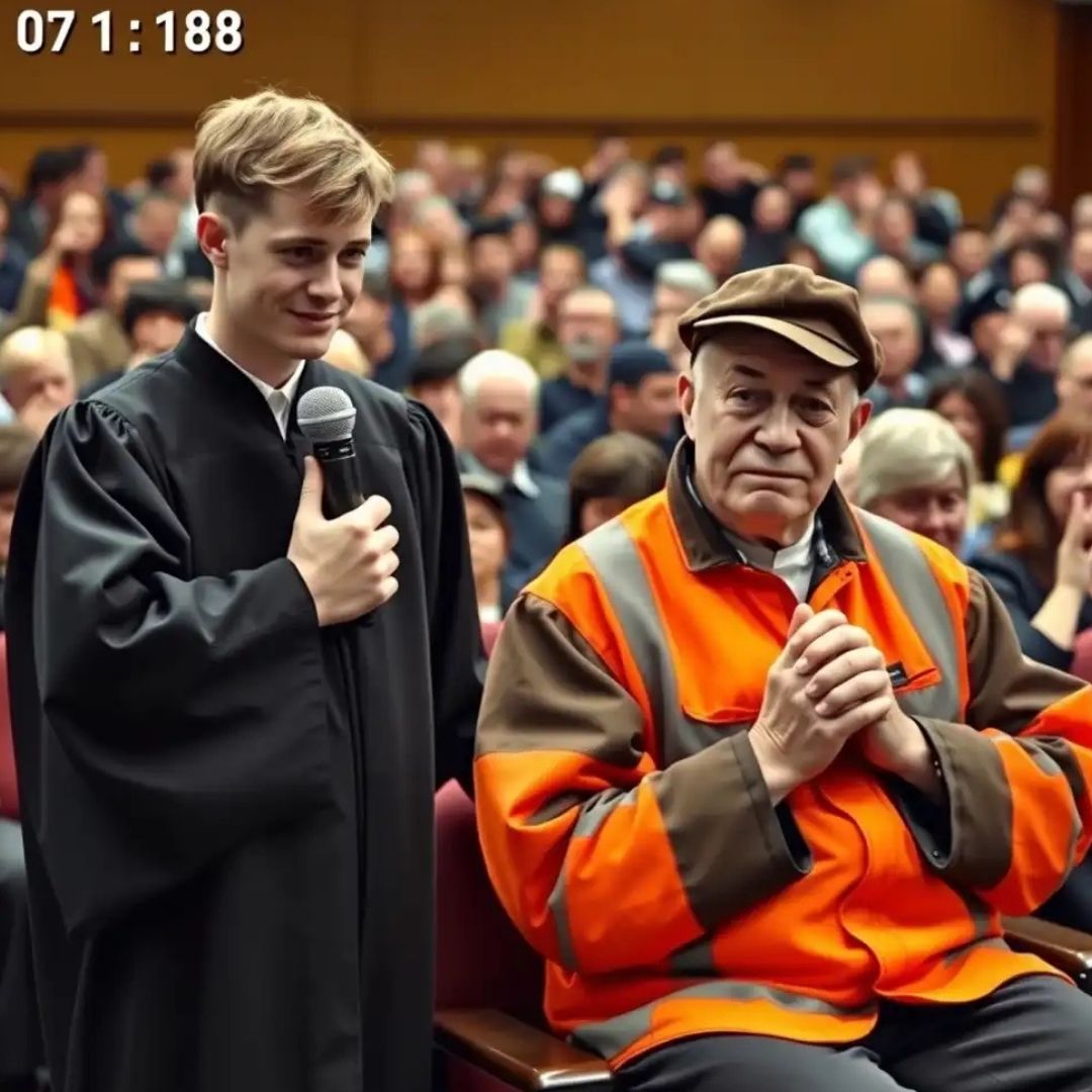 They mocked me for being the son of a garbage collector—but on that day, everything changed…