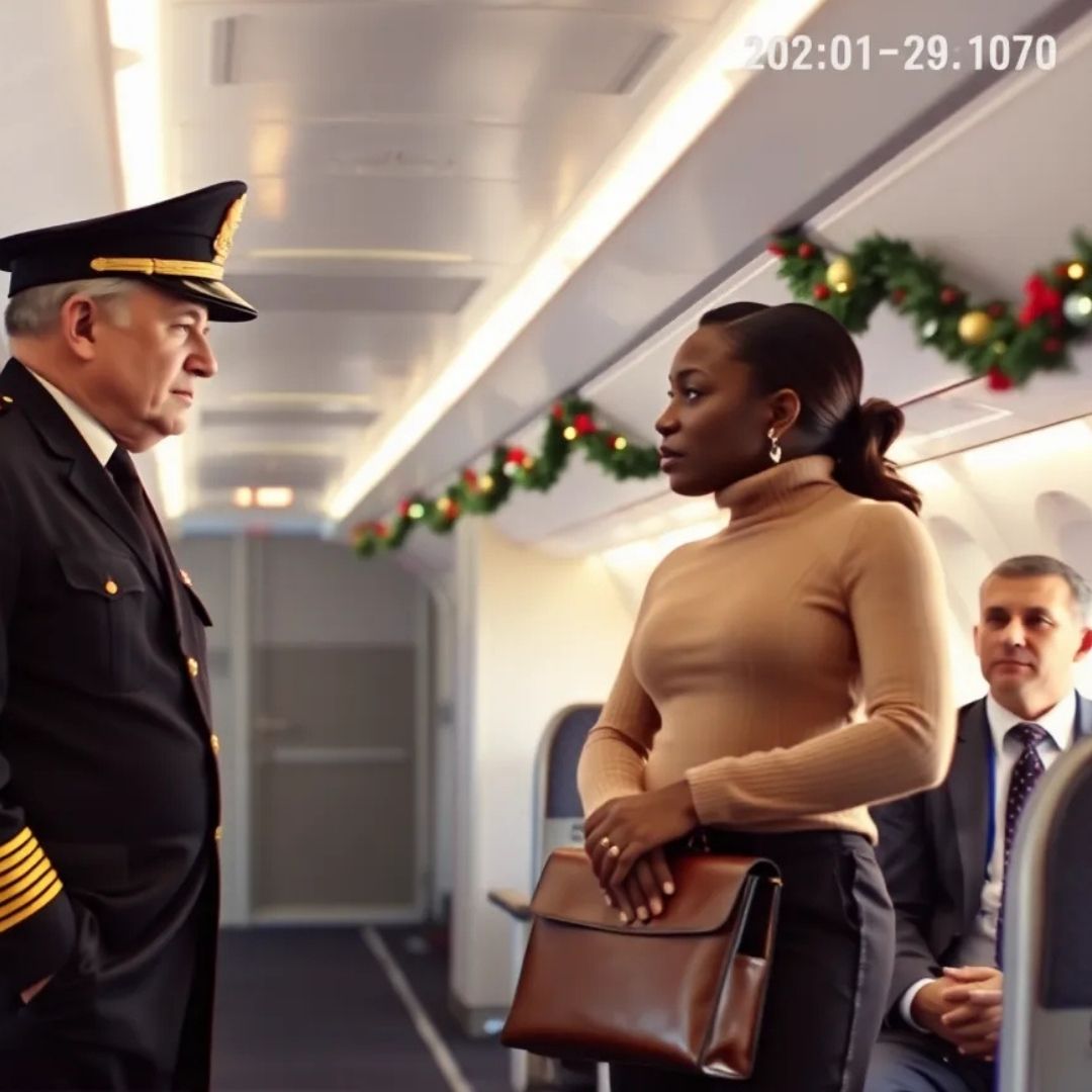 Pilot Orders Black Woman to Move Seats on Christmas Eve — She’s the Billionaire Who Owns the Plane