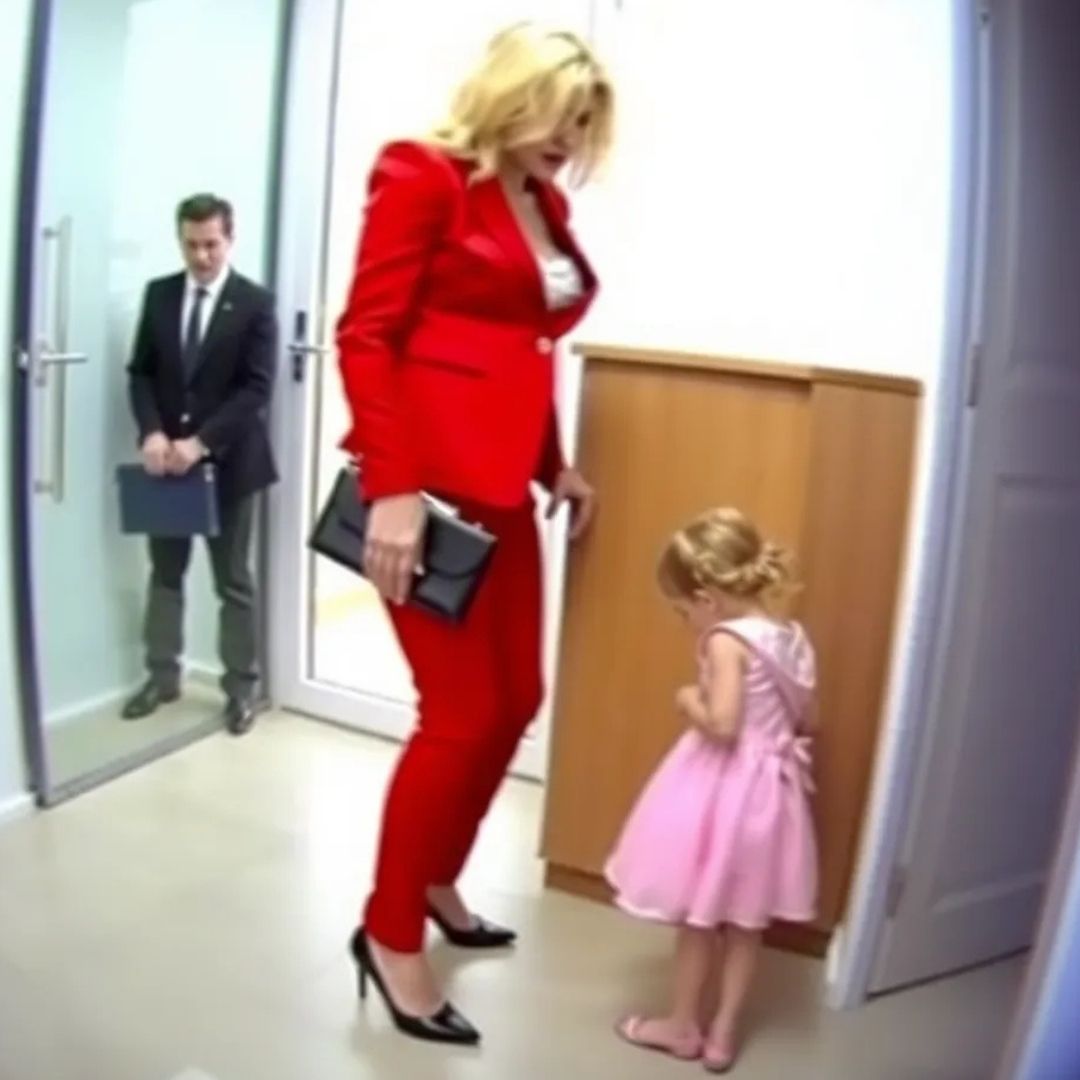 A Girl Pleads from the Closet, “Let me out—I’m scared.” When the businessman arrives, he confronts his cruel wife.