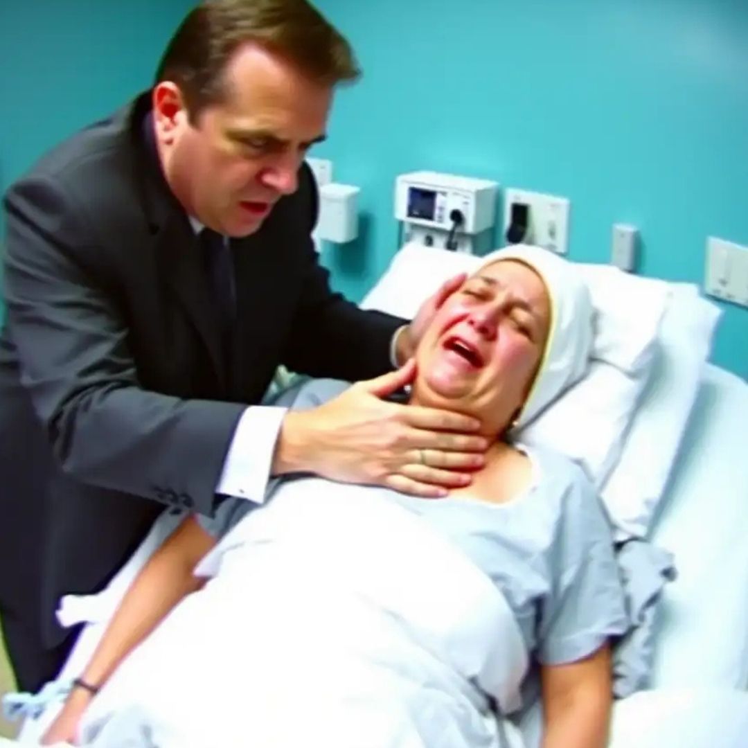 After a severe car accident, I was rushed to the hospital. My husband barged into the room, raging. “Enough with the theatrics!” he shouted. “Get out of that bed—I’m not wasting my money on this!” He grabbed me, trying to drag me off the mattress. When I struggled, he slammed both fists into my stomach. What happened next was beyond anything I could’ve imagined…