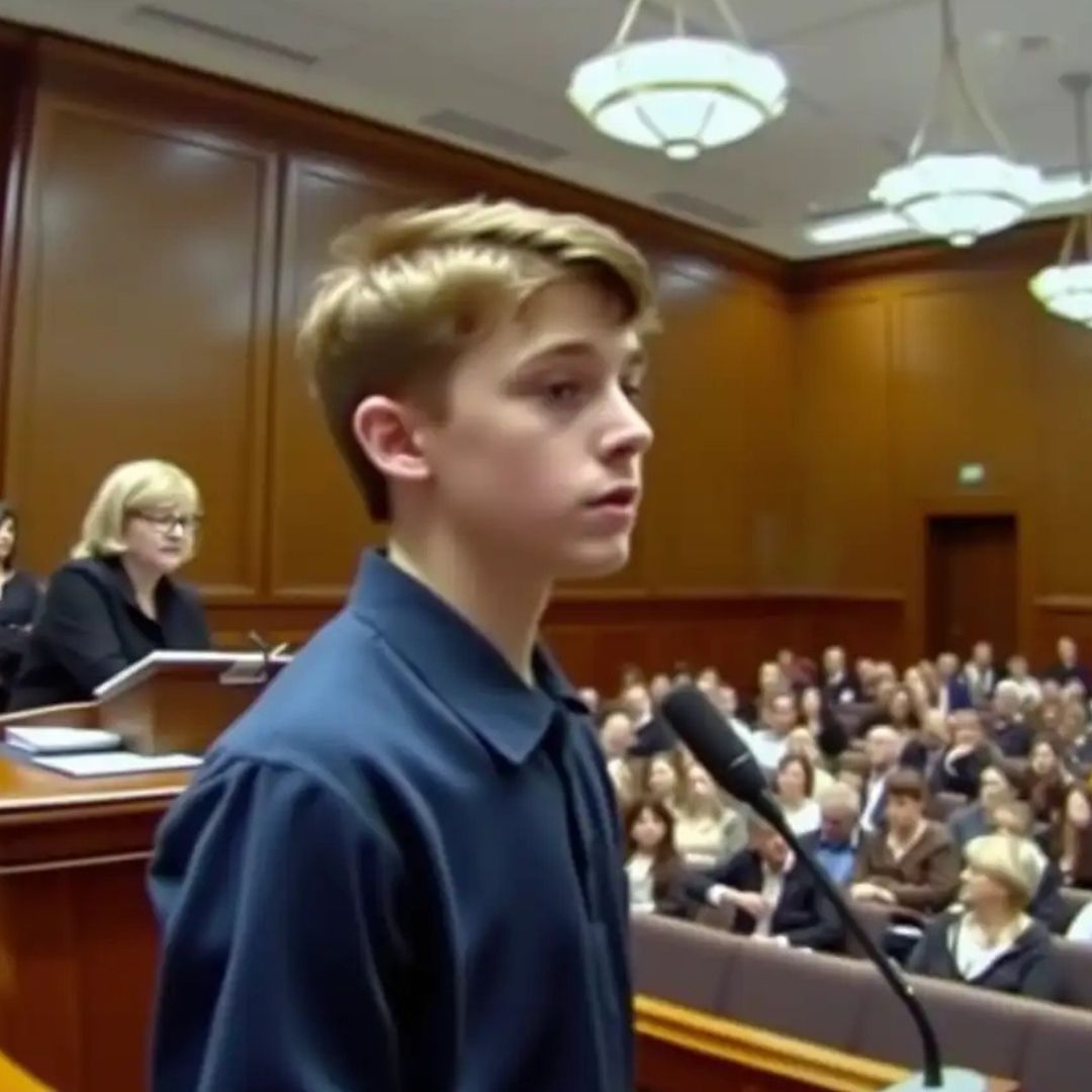 I found an abandoned baby in the hallway and raised him as my own. But when his biological mother, a millionaire, returned 17 years later, he said something in court that left everyone speechless