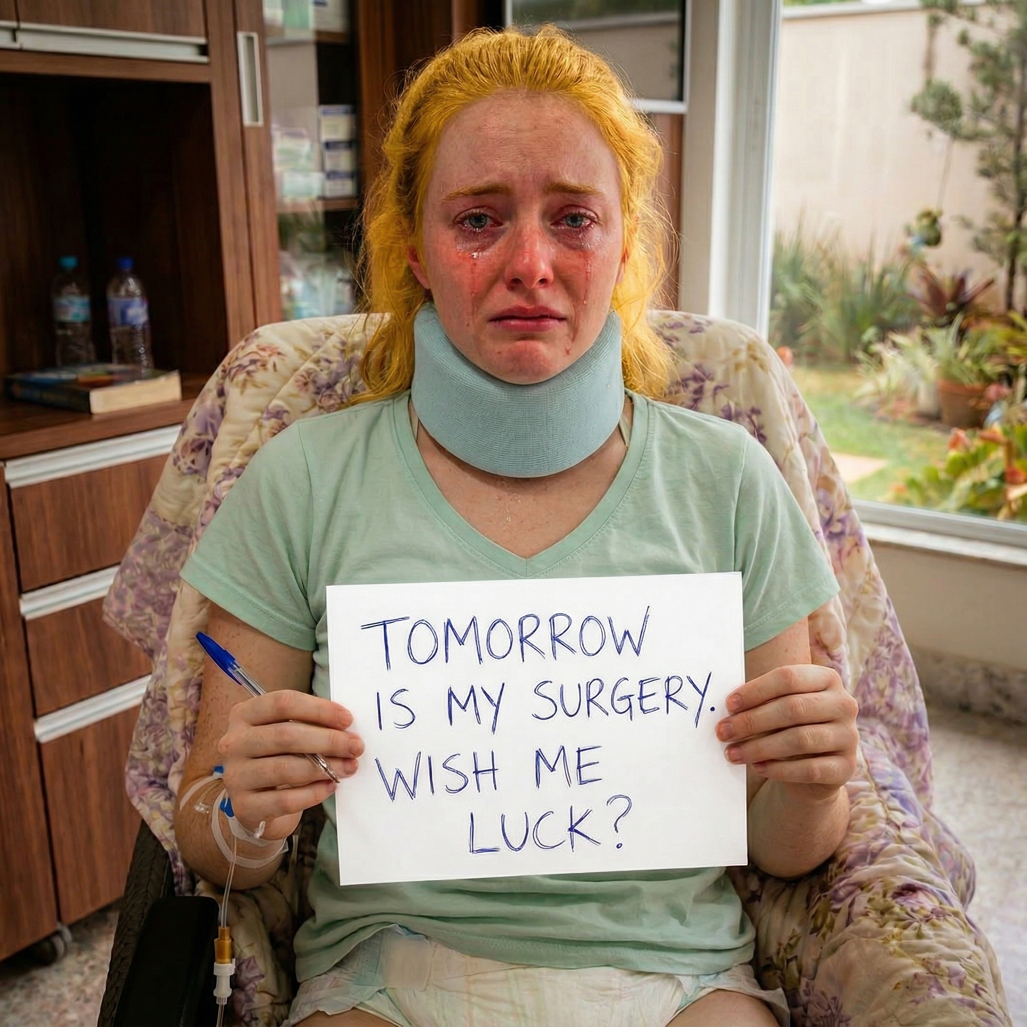 As I look at this cardboard sign I wrote with my own trembling hands, a mixture of paralyzing fear and overwhelming hope takes hold of me. I’ve been preparing for this moment for months, years perhaps, and now that it’s just hours away, it all seems surreal.