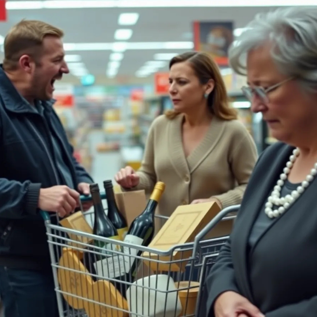 He Yelled, “You Want My Mom To Pay For Groceries?!” When I Refused To Buy Her Fancy Delicacies Today