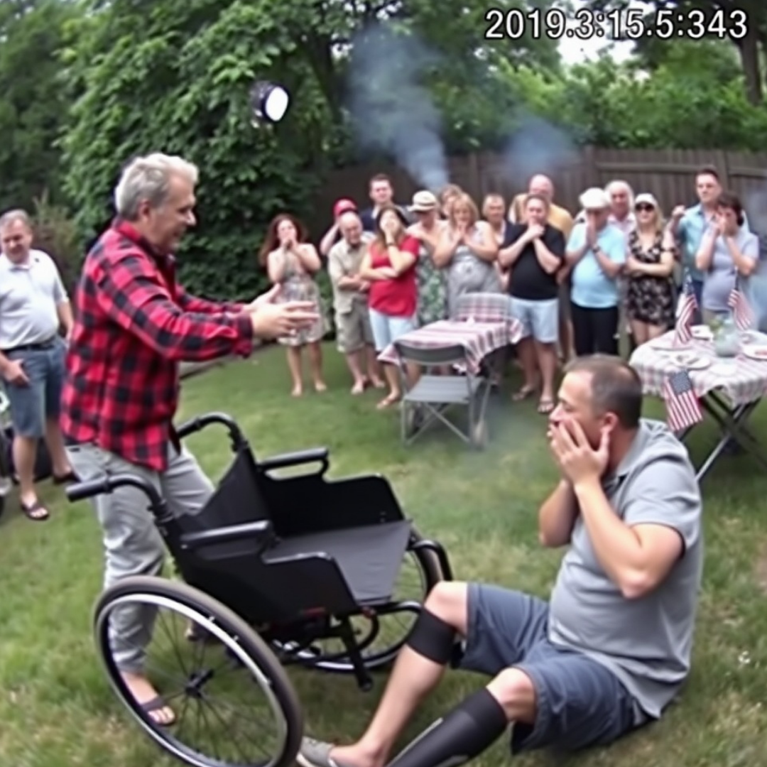 My brother shoved me out of my wheelchair at the reunion and accused me of faking it for attention while everyone laughed—until my doctor stepped forward and said five words that made the entire room fall silent