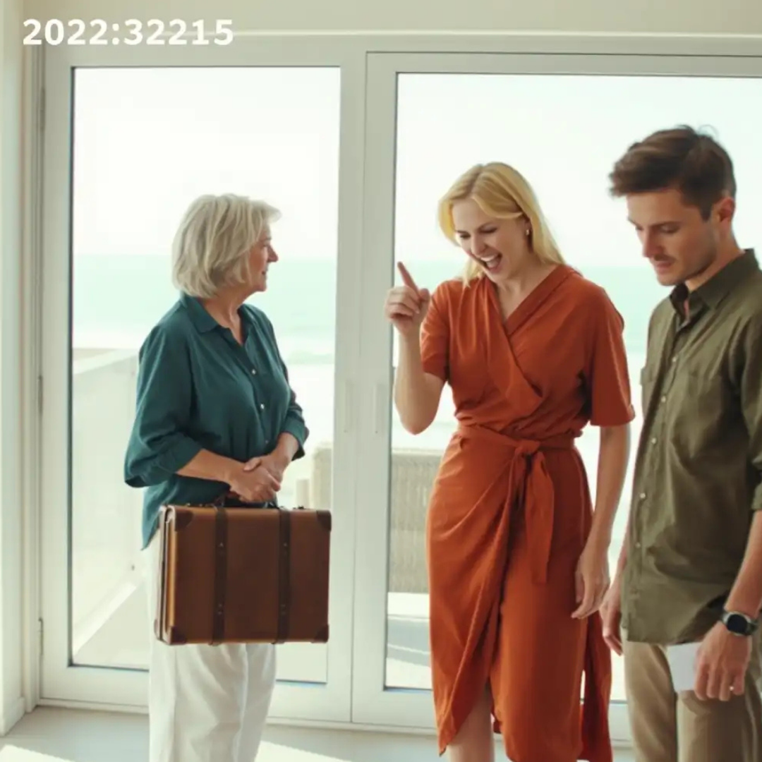 All I wanted was a peaceful holiday at my beach house, until my daughter-in-law exploded: “Why did that old parasite show up here? We have no room for you!” My son stayed silent. I smiled gently and said, “It’s okay, dear.” But the next thing I did turned the whole situation around.