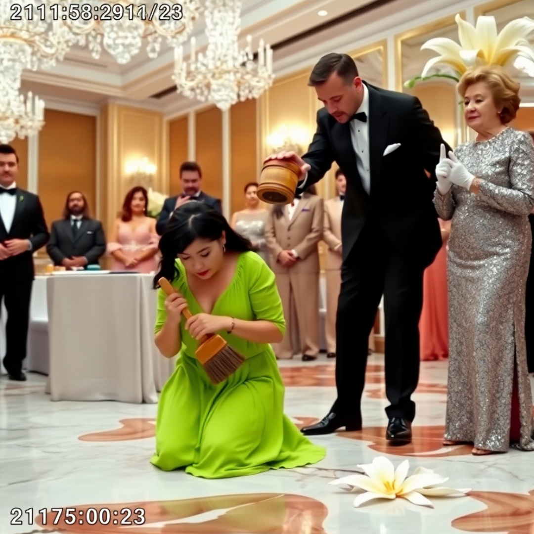 My mother-in-law treated me like a ‘gold-digging maid’ for five years, making me scrub her floors while she bragged about her son’s high-paying job. At the company’s Easter gala, she tried to have me kicked out by security. The security guard looked at her, then bowed to me. ‘Welcome back, ma’am.’ I turned to my mother-in-law and said, ‘You’re right—your son does have a great job. And as his CEO, I’m firing him.’