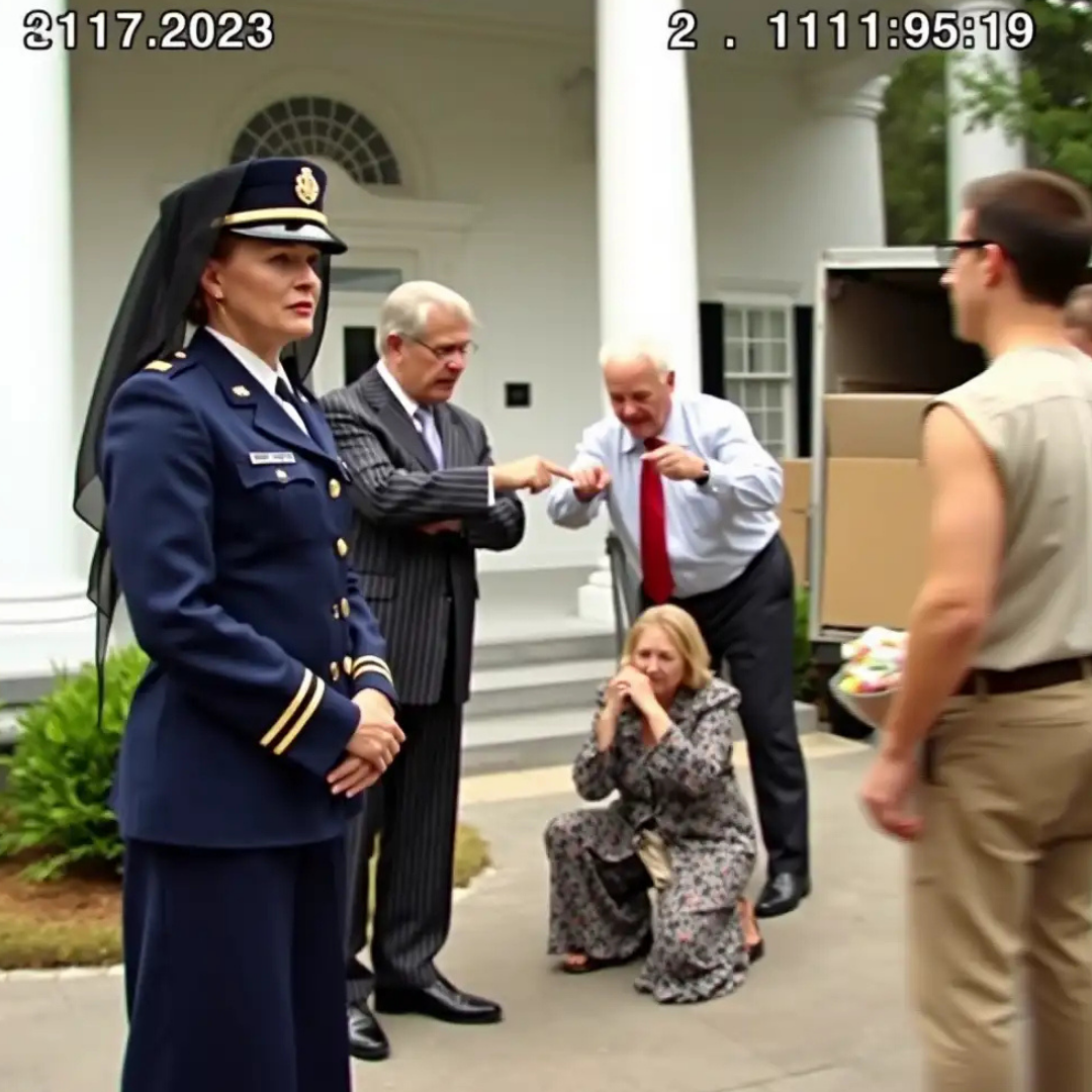 The morning after my soldier husband’s funeral, I came home to find my in-laws changing the locks. “Blood family only. Your time here is over!” his father announced coldly. I stood still as they piled my things into boxes, then looked him straight in the eye and said, “You forgot one thing…”