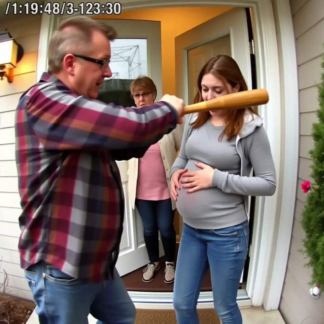 When my sister-in-law revealed I was pregnant at 17, my parents reacted with rage and demanded I abort if I wanted to stay. I said no, and my father hit my belly with a baseball bat before throwing me out. Years later, I returned without warning, and their stunned silence was unforgettable.