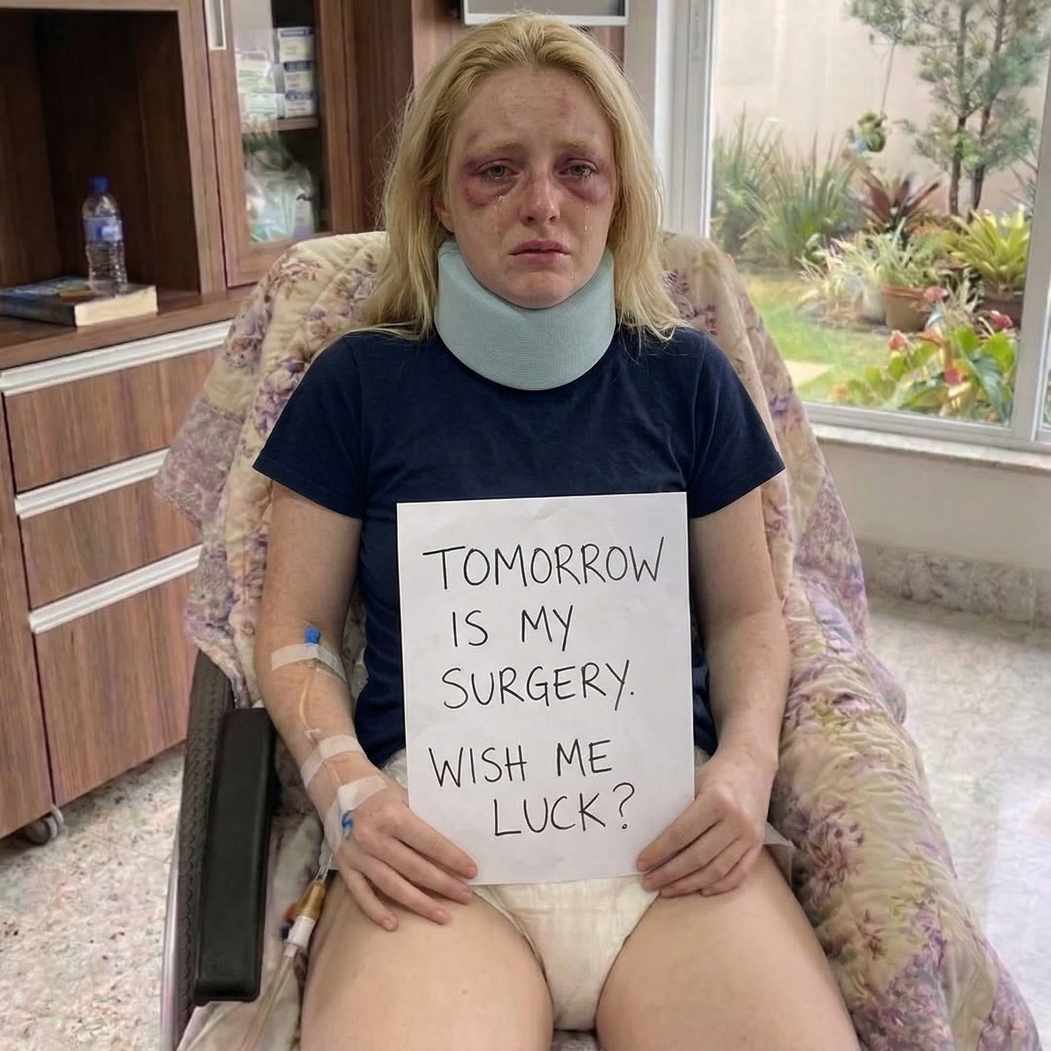 I tried to be brave… but my tears would not listen. Tomorrow could change everything… or take everything from me.