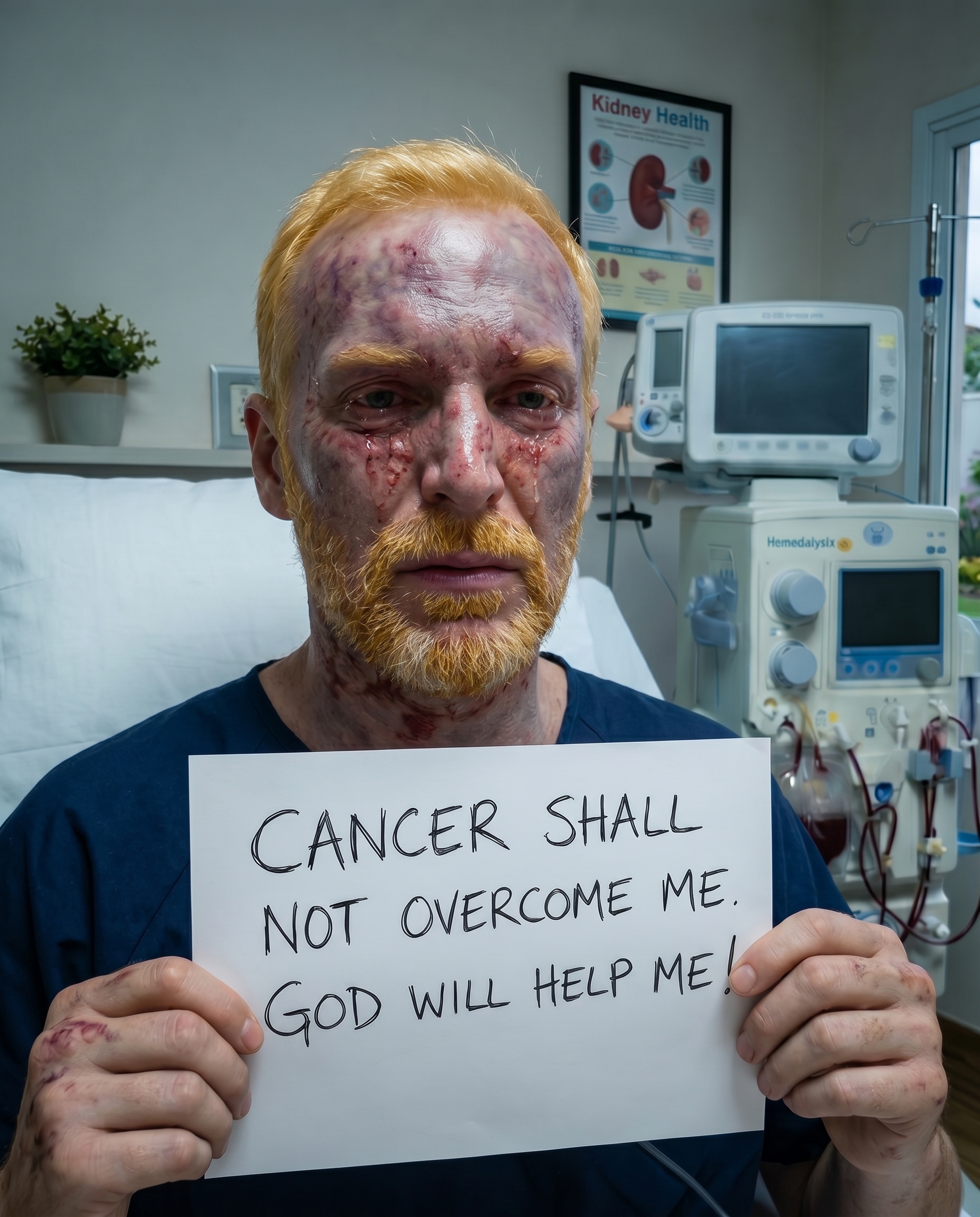 Many may look at this photo and see only the scars, the visible battle in each mark on my face, and the weariness in my eyes. But when I look at it, I see proof that, despite everything, I am still here, resisting.