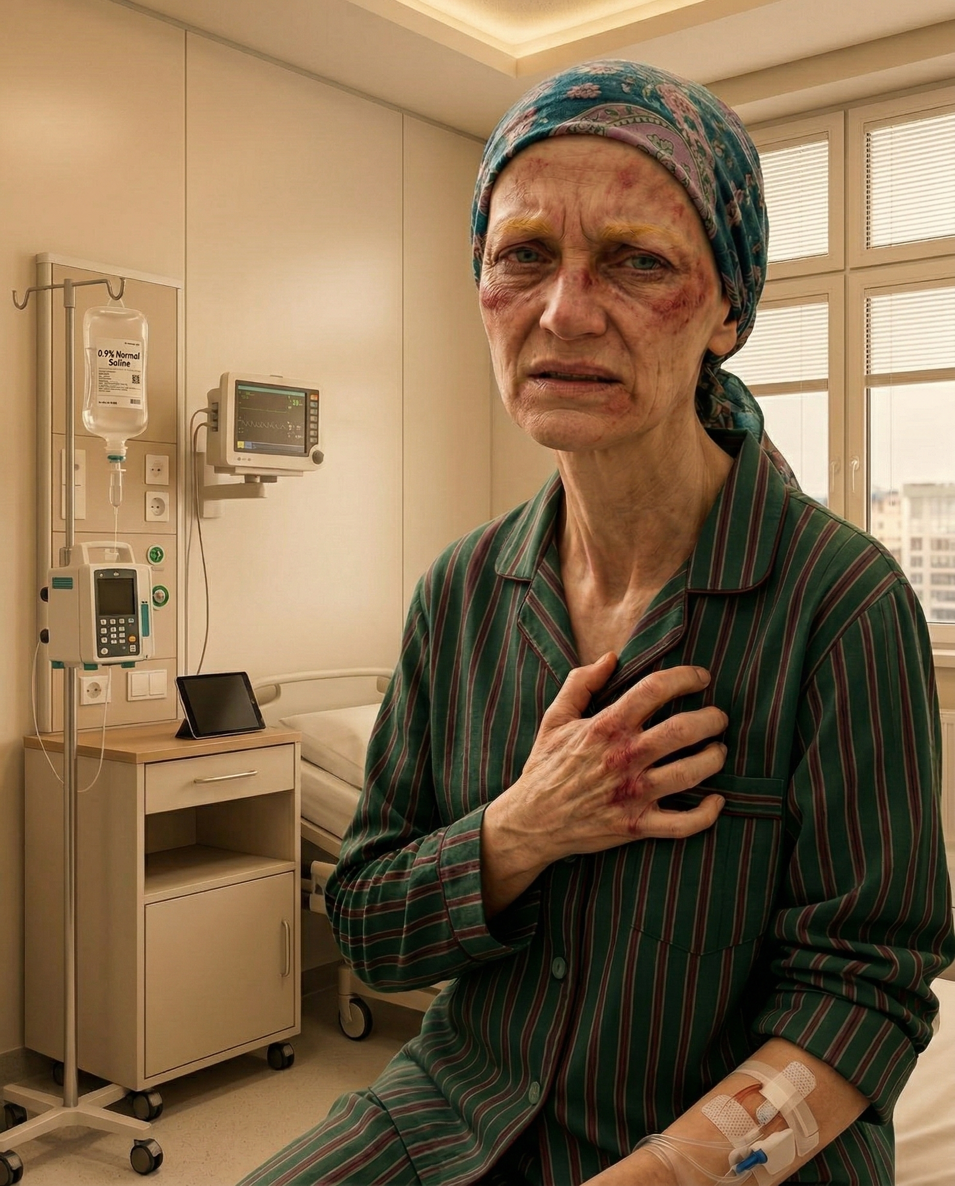 I smiled for them… even when my body was breaking inside. Because a mother should never let her children see her fear.