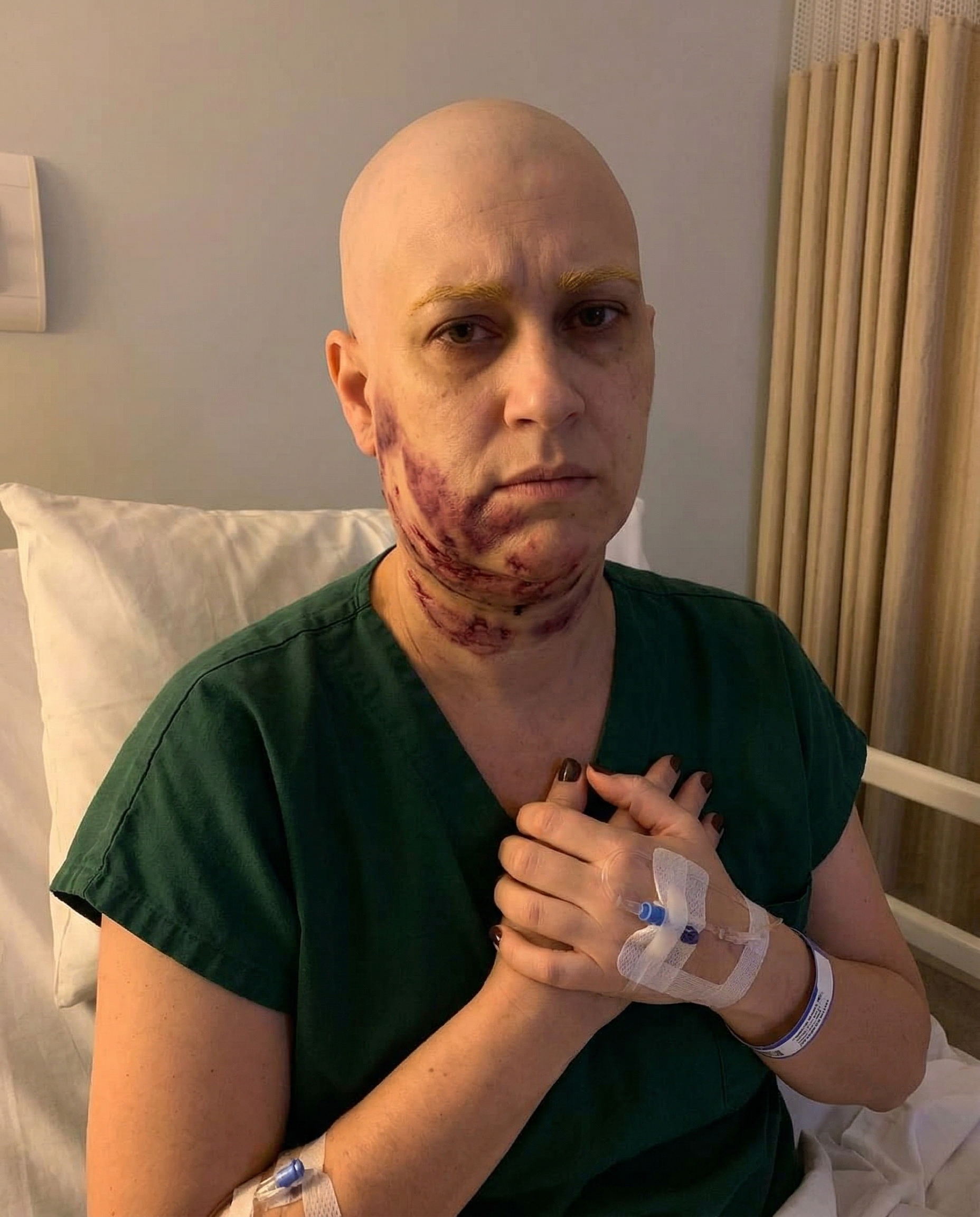 I smiled for the photo… but inside, I was terrified. Because this might be the last time my family sees me like this.