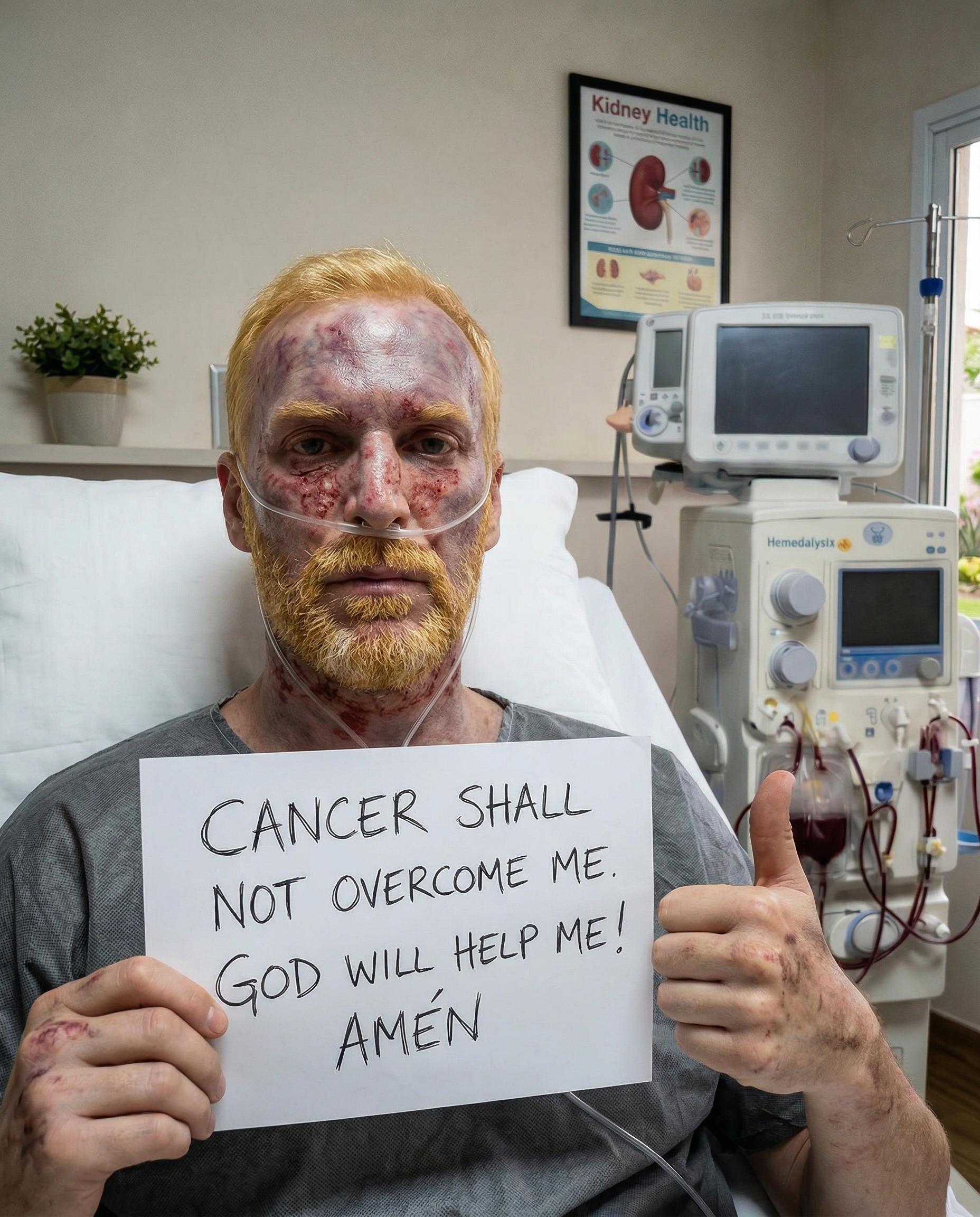 Many may look at this photo and see only the scars, the visible battle in each mark on my face, and the weariness in my eyes. But when I look at it, I see proof that, despite everything, I am still here, resisting.