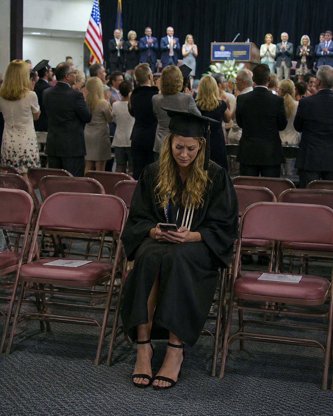 My Parents Missed My Medical School Graduation to Take My Sister on a Caribbean Cruise for Reaching 10,000 Followers, Then My Mom Texted Me From the Pool, “Don’t Be So Dramatic—You’re Not Even a Real Doctor Yet,” and I Thought I’d Stay Silent Until a World-Famous Surgeon Walked to the Podium, Noticed My Four Empty VIP Seats, and Closed Her Speech
