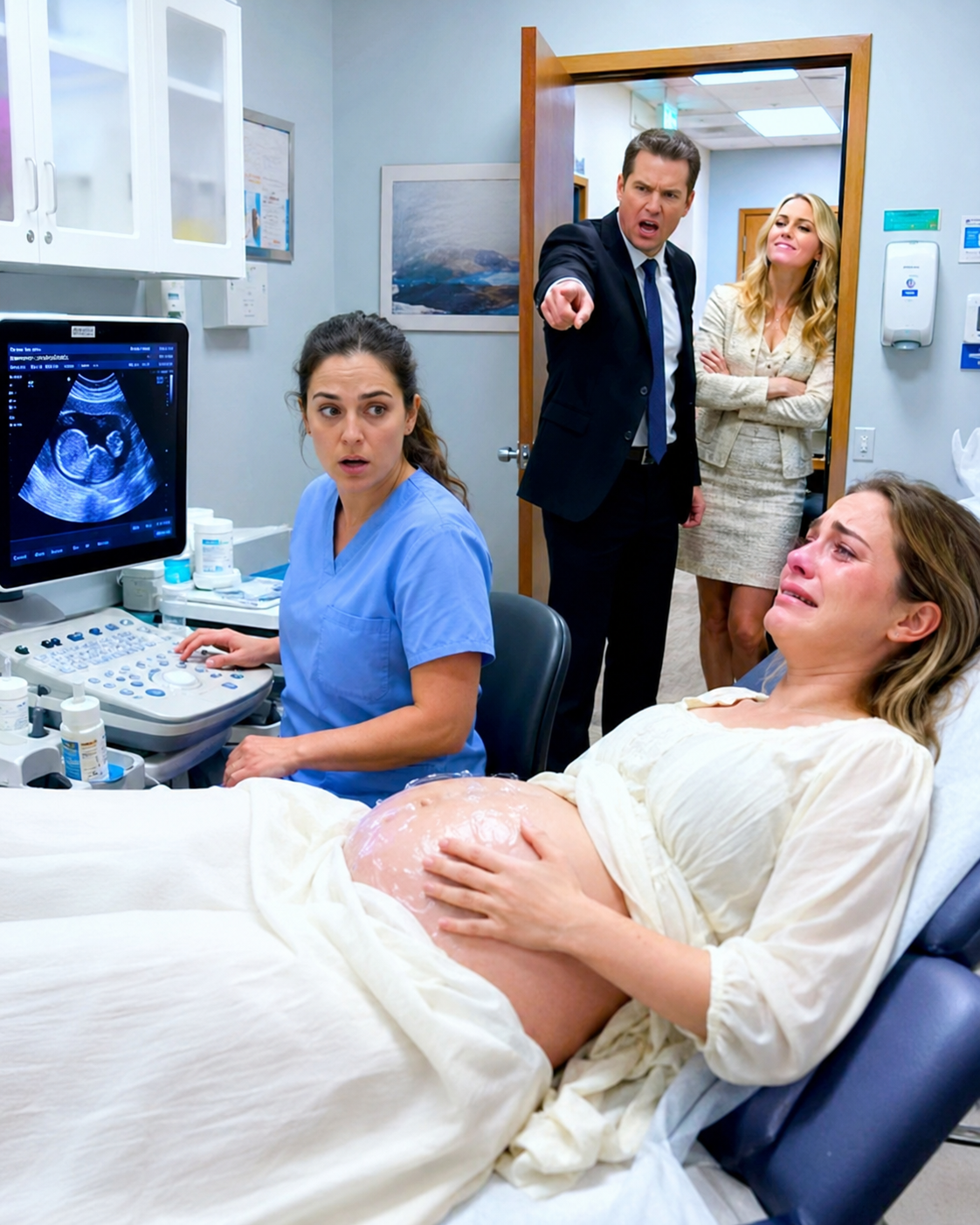 My husband had a vasectomy, yet two months later, I got pregnant. He called me a traitor, left me for another woman… but he had no idea that the biggest shock was waiting for him in the ultrasound room.