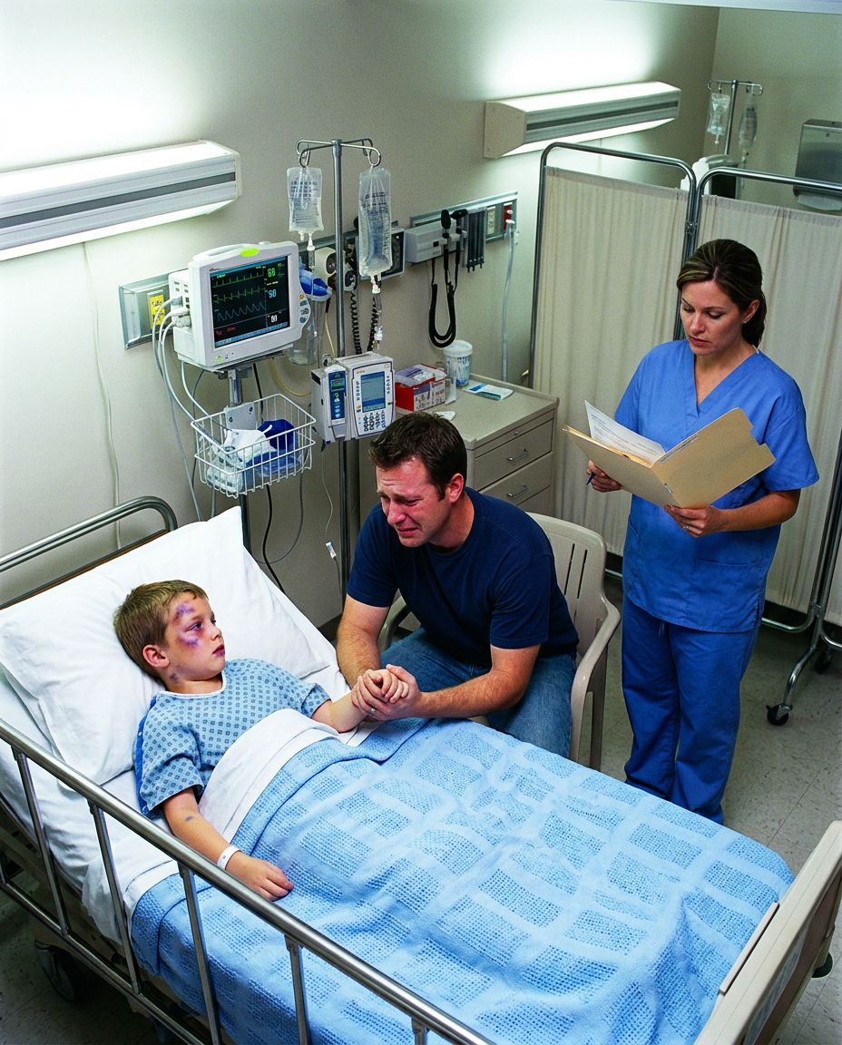 His Son Was Left Bleeding in Brentwood. Then the Hospital Scan Changed Everything-aurelia