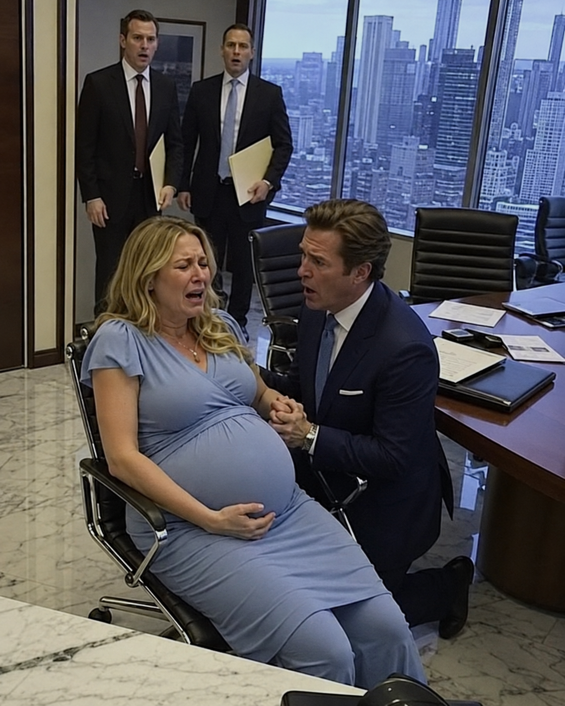 PART 2 FULL: I CAME TO SIGN MY DIVORCE PAPERS EIGHT MONTHS PREGNANT—AND MY BILLIONAIRE HUSBAND FOUND OUT BEFORE I COULD ESCAPE. NVT