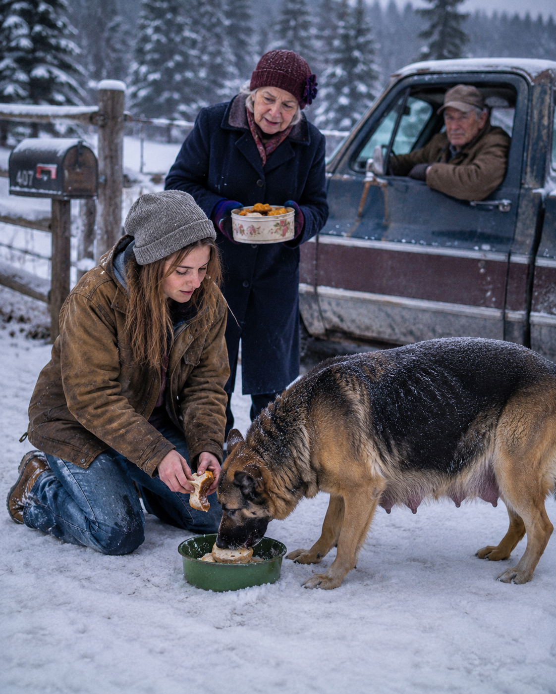 The Homeless Girl, The Green Bowl, And The Dogs Who Brought Him Home-iwachan