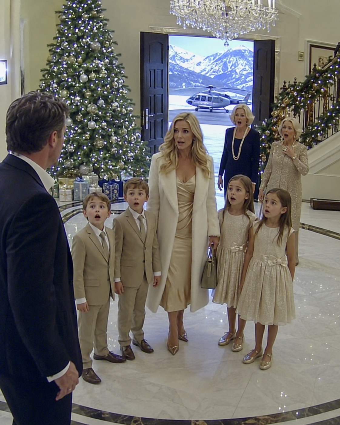 PART 2 – Eight Years Later, I Returned for Christmas with the Four Children He Never Knew Were His