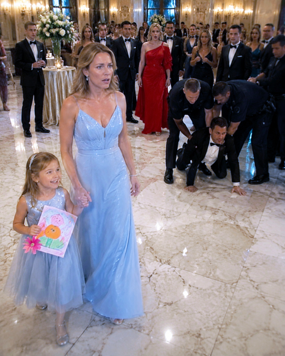 full story I Took My Daughter to Surprise My Husband at a Corporate Gala.