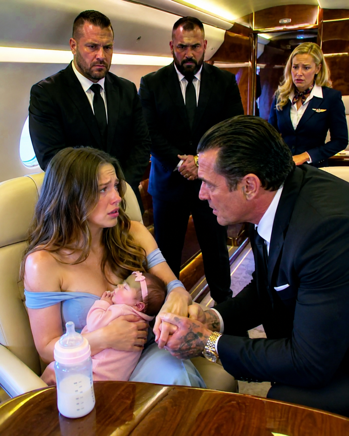 I Fed a Mafia Boss’s Starving Baby on a Private Jet—Then He Told Me I Could Never Leave