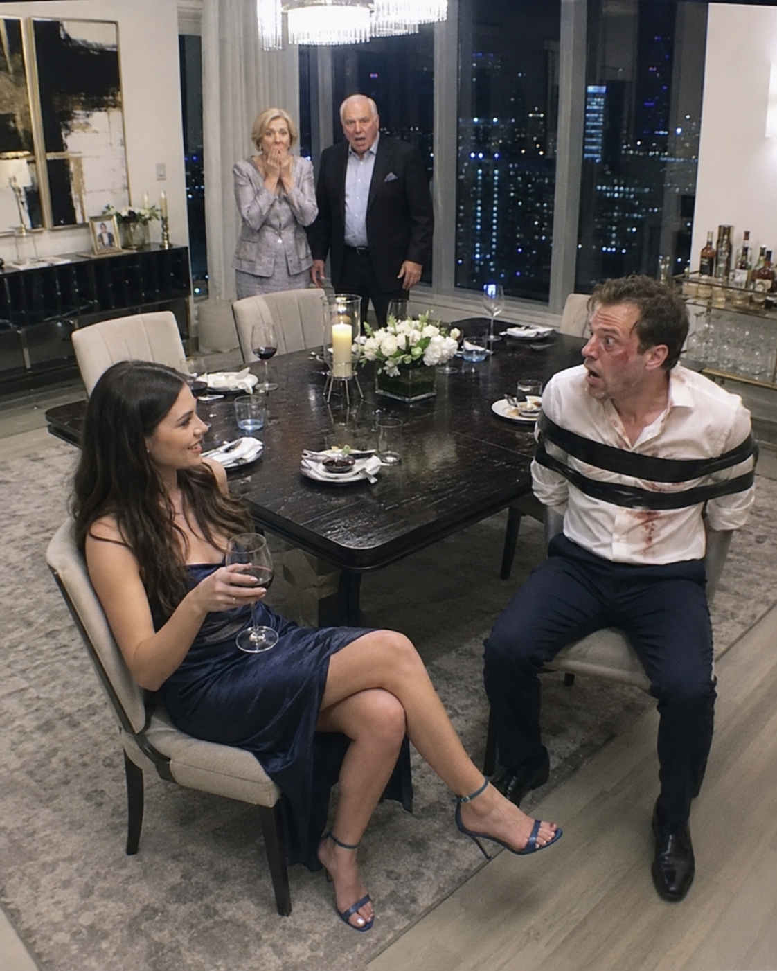 On the Third Day of Our Marriage, My Husband Kicked the Table and Shouted, “A Wife Has to Be Beaten If You Want Her to Obey.” I Didn’t Cry. I Quietly Took Out My Phone, Started Recording, and Asked Him One Question: “Can You Repeat Who Taught You That?”