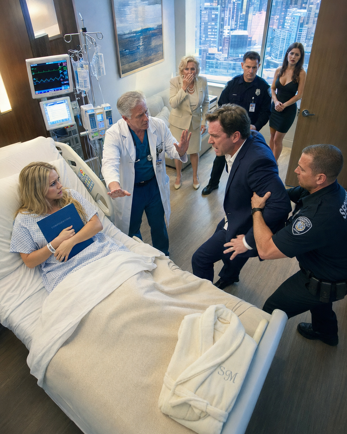I Arrived At The Hospital For Surgery And Found My Husband’s Mistress Lying In The Recovery Suite My Dying Mother Had Reserved For Me. She Was Wearing My Mother’s Robe, But She Did Not Know That Room Came With A Legal Note, A Sealed Folder, And A Truth My Husband Could Not Control.