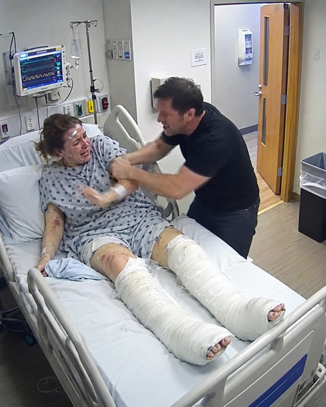 PART 2: MY HUSBAND TRIED TO DRAG ME OUT OF THE HOSPITAL—THEN A NURSE SAID SOMETHING THAT MADE HIM GO PALE