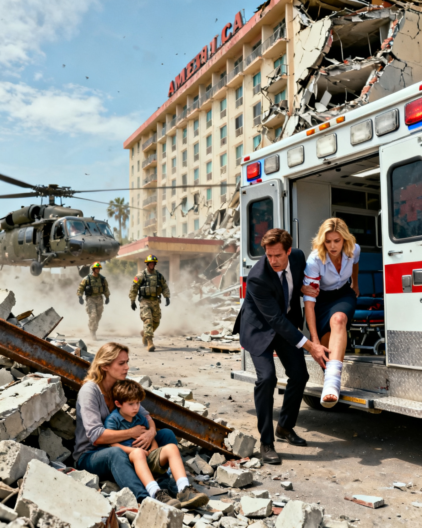 FULL STORY — He Said His Trapped Family Was Fine—Then the Helicopter Landed