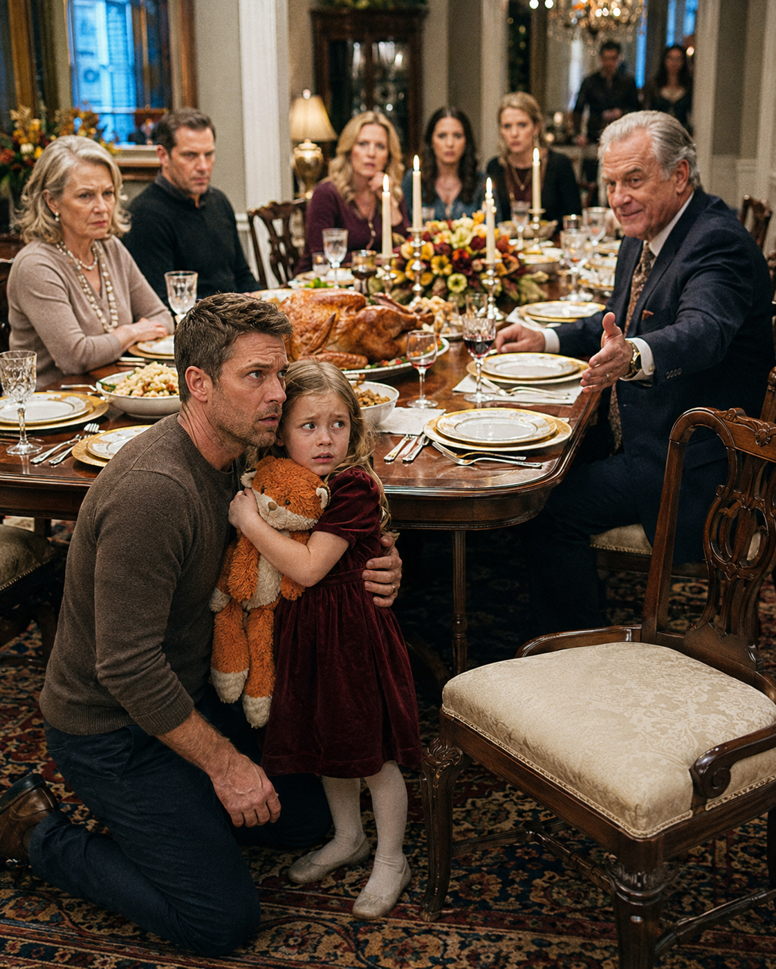 My six-year-old daughter whispered, “Daddy, if I sit down, it hurts down there,” while my stepfather patted the chair beside him and smiled.