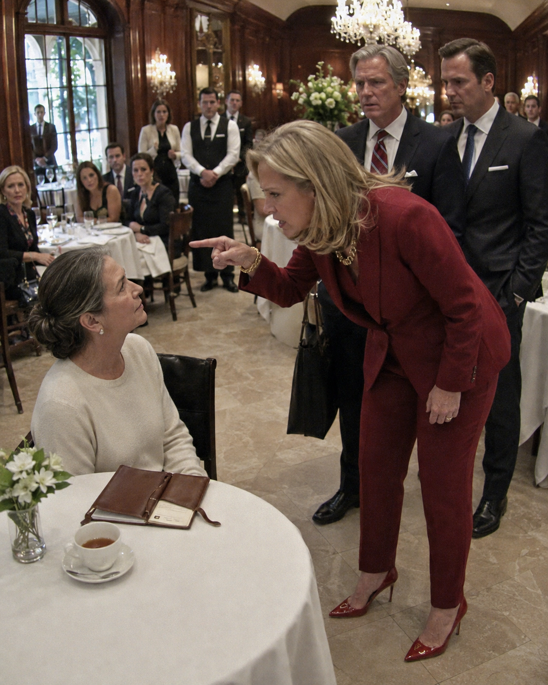 SHE THOUGHT LOSING ONE DINNER RESERVATION WAS THE WORST THING THAT COULD HAPPEN—BY 9 A.M. THE NEXT MORNING, PAMELA WHITMORE REALIZED ELEANOR VALE HADN’T EVEN STARTED YET