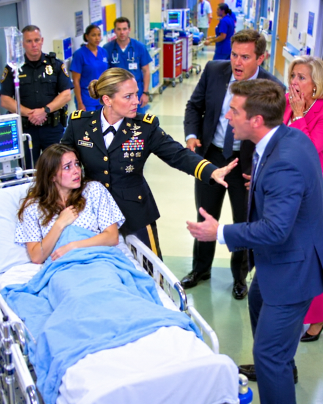 “Mom, Please Come Get Me.” An Army Colonel Rushed to the Hospital for Her Daughter—And Her Husband’s Powerful Family Never Expected What Would Happen Next