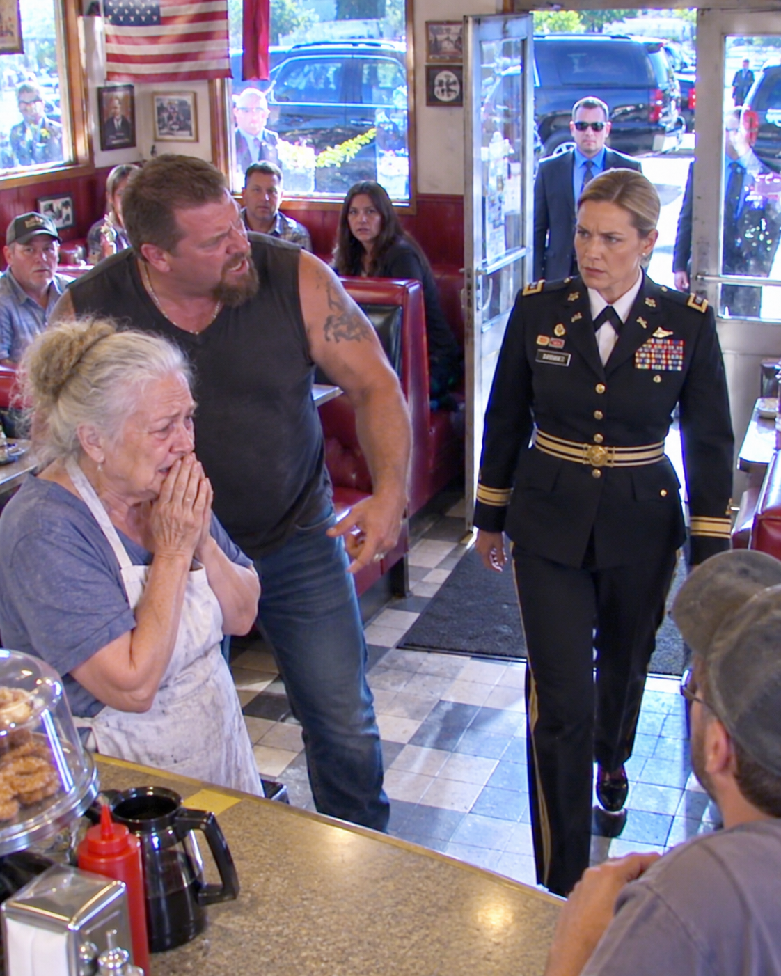 When a bu:lly sh0ved my 75-year-old mother during a confrontation in her North Carolina diner and warned he could do whatever he wanted, the regulars lowered their eyes and the sheriff called it a fall.