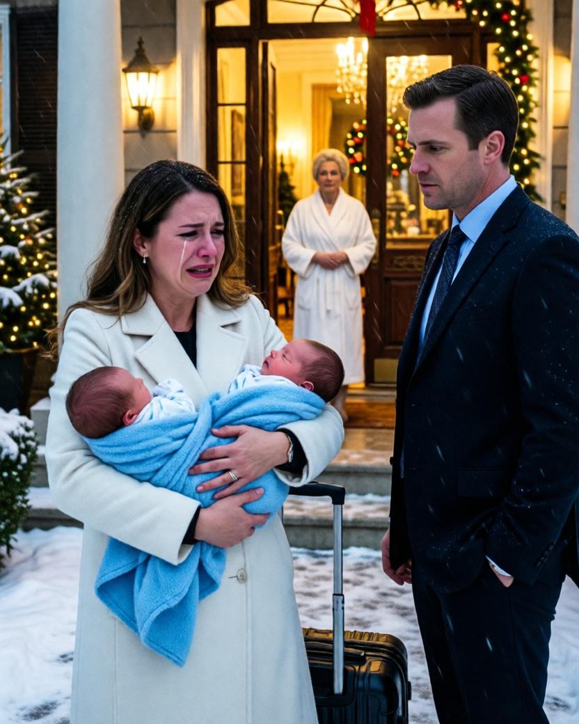 The night my husband threw me and our ten-day-old twins into the snow, he believed he was ending my life.