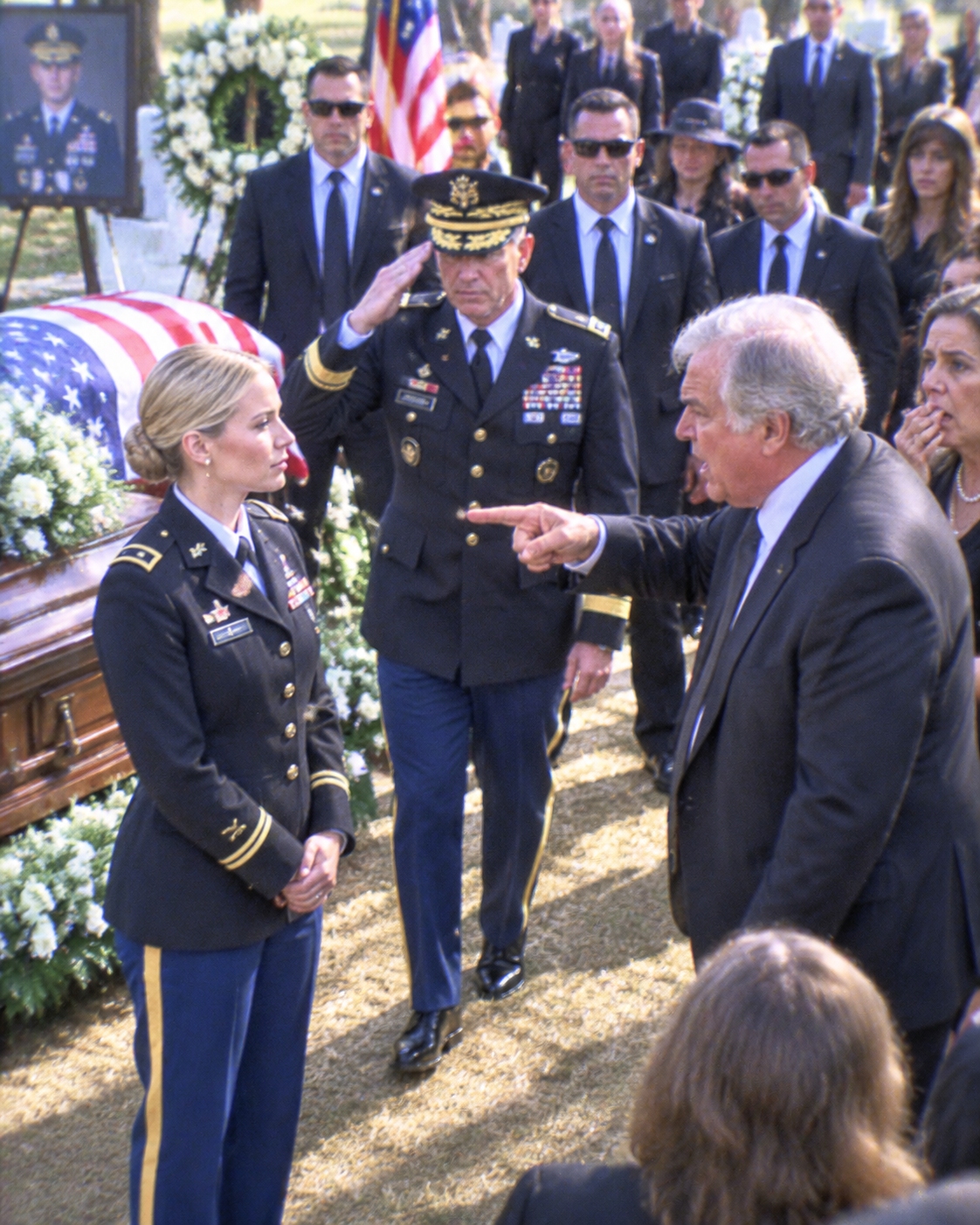 When a Pentagon official marched over and saluted me, my father’s smug expression turned into complete regret.