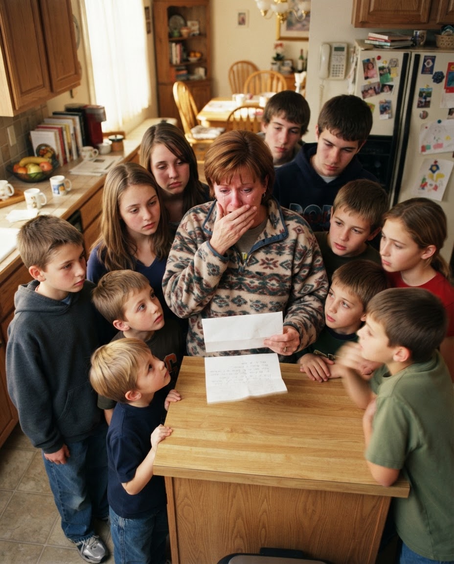 My fiancé left me with his 10 children and disappeared a week before our wedding — 30 years later, his lawyer showed up at my door and said, “I have an envelope for you. It was his last wish.