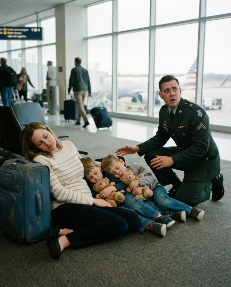 My flight was delayed thirty-five minutes, so I walked away from the gate and noticed the woman who had disappeared from my life six years earlier sleeping beside two five-year-old boys. One of them looked so much like me that I asked the question I never expected to say aloud. My ex quietly admitted they were my sons—then showed me a  legal Document  bearing my mother’s signature and told me why she had vanished.