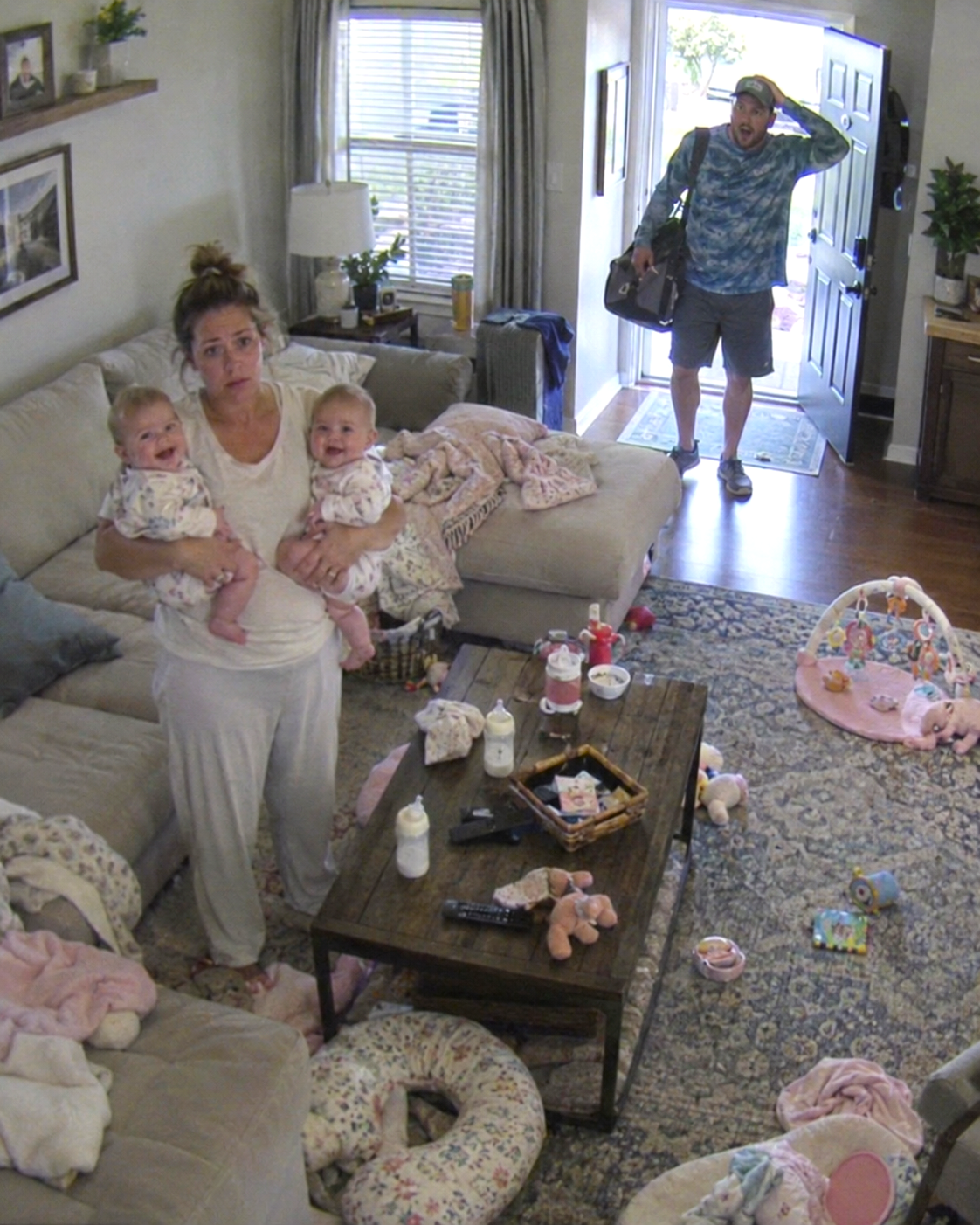 My Husband Left Me Alone With Our Twins for Four Days—Then He Opened the Email I Sent Before Coming Home