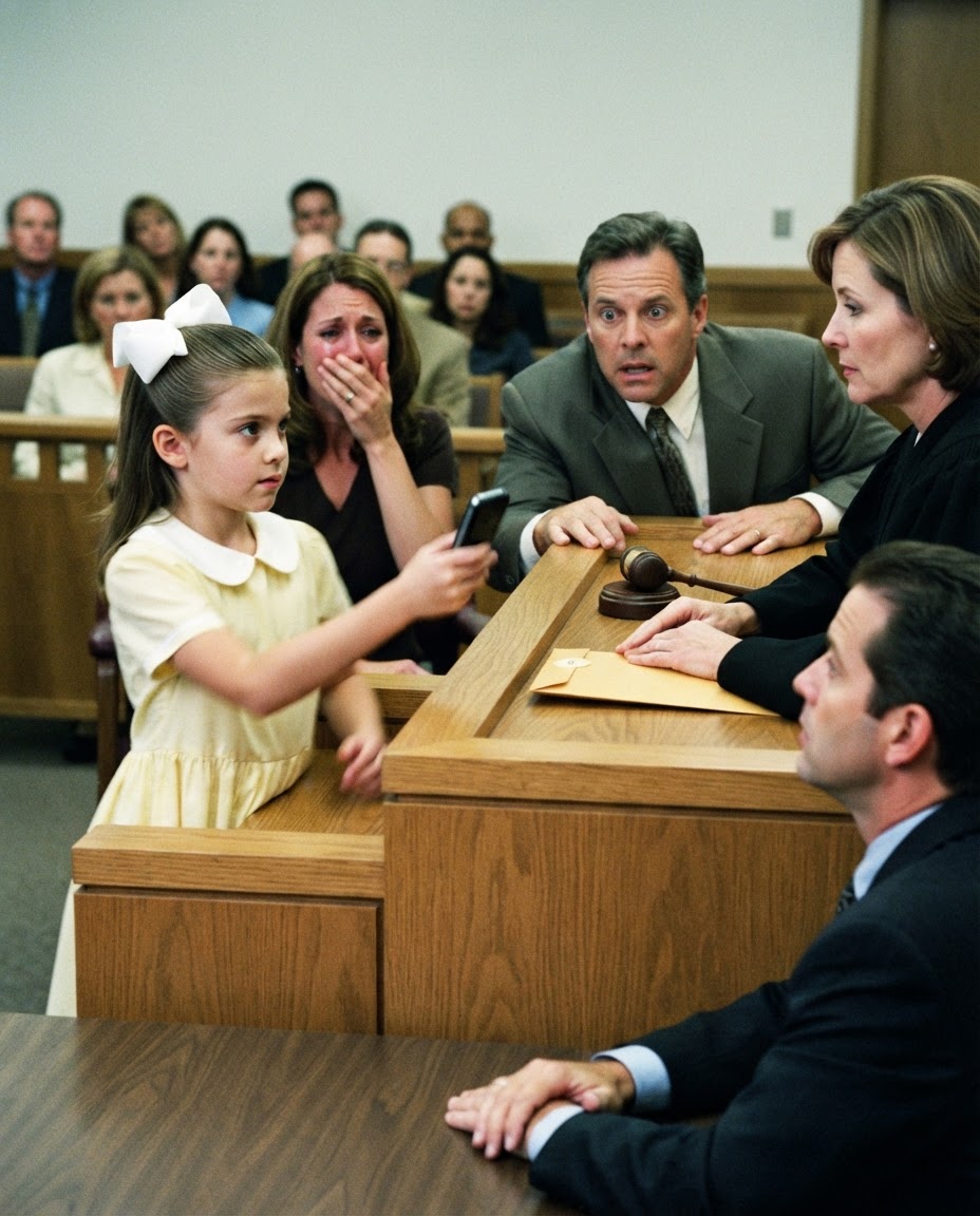 My husband filed for divorce, and my ten-year-old daughter asked the judge
