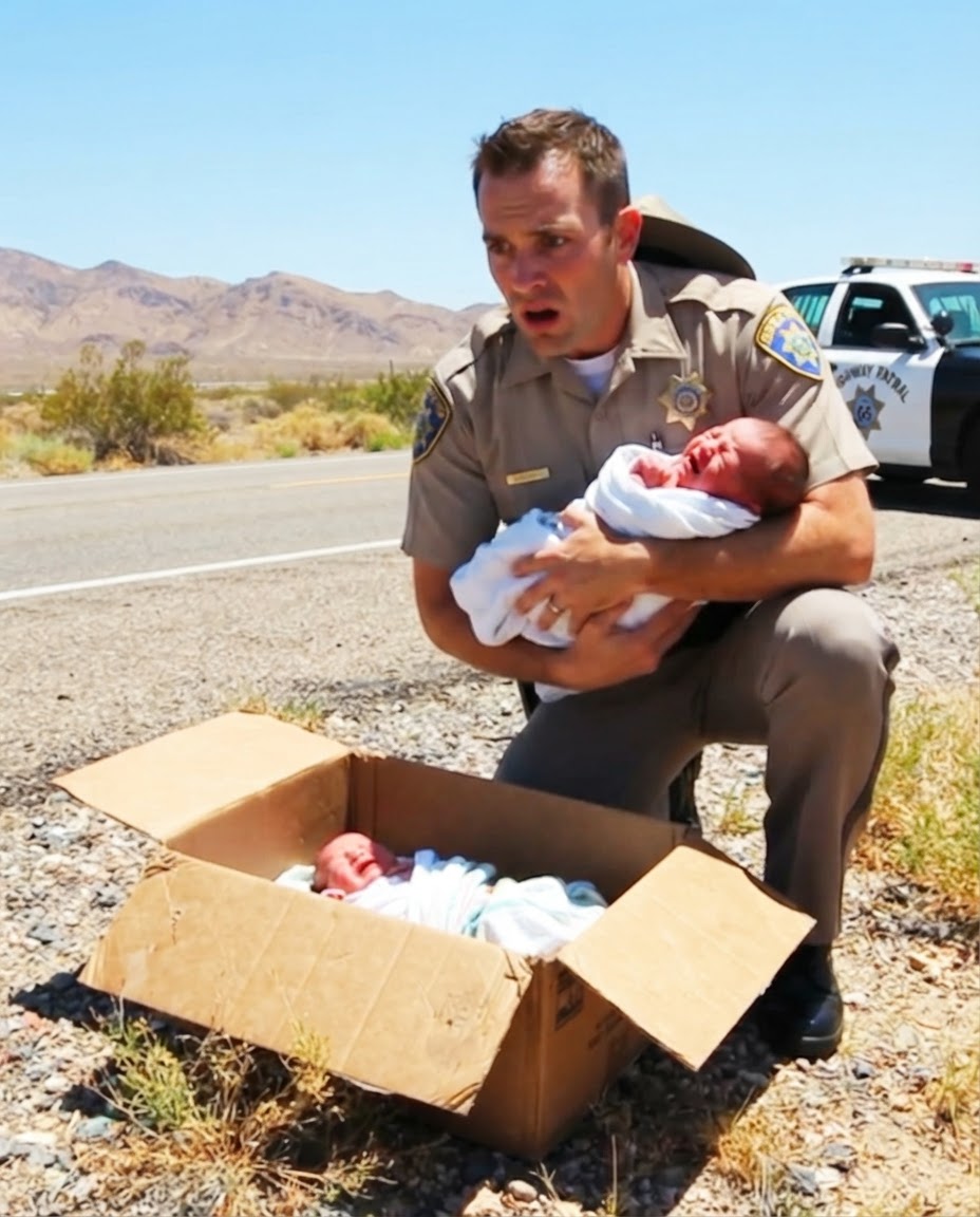 A Route 66 Officer Opened a Box and Found a Warning Inside