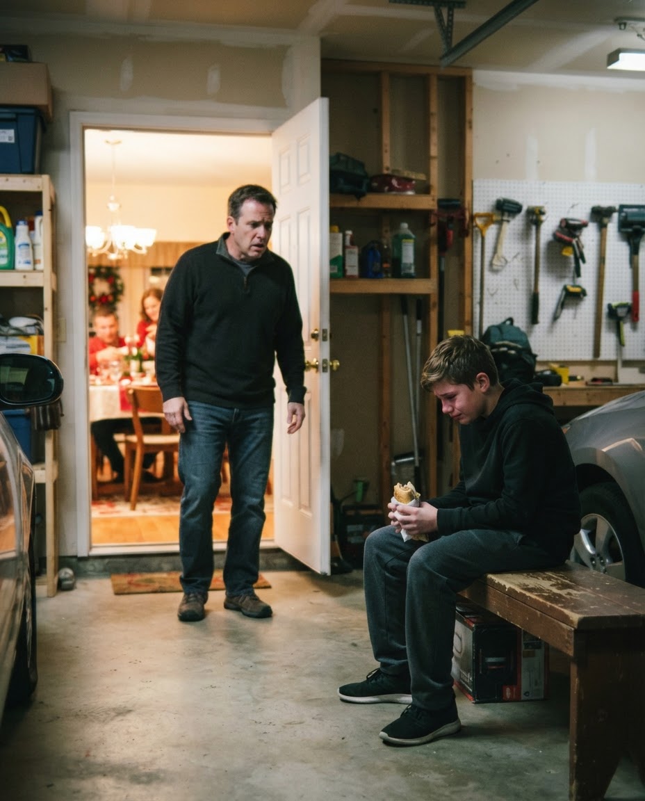My Brother’s Christmas Dinner Left My Son Eating Alone in the Garage-ginny