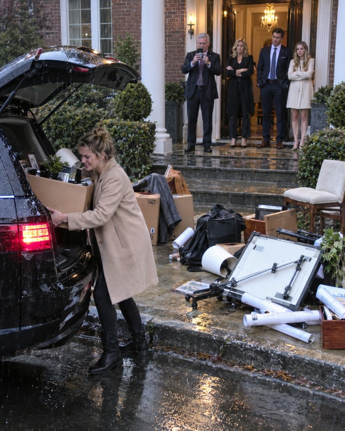 “FINALLY, WE GOT RID OF HER,” my brother posted beneath a photo of my belongings dumped on the curb. Mom celebrated, Dad gave him a thumbs-up, and my sister replied with champagne emojis. They were convinced they had finally gotten rid of the family burden. I blocked every one of them, got in my car, and left without looking back. The next morning, my brother’s boss called me. “Mara, I just saw Dylan’s post. Is that really what happened?” And suddenly, everything my family believed about me was about to unravel.
